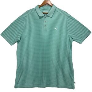 Tommy Bahama Men's Emfielder Island Zone Short Sleeve Supima Polo Size XL Tall